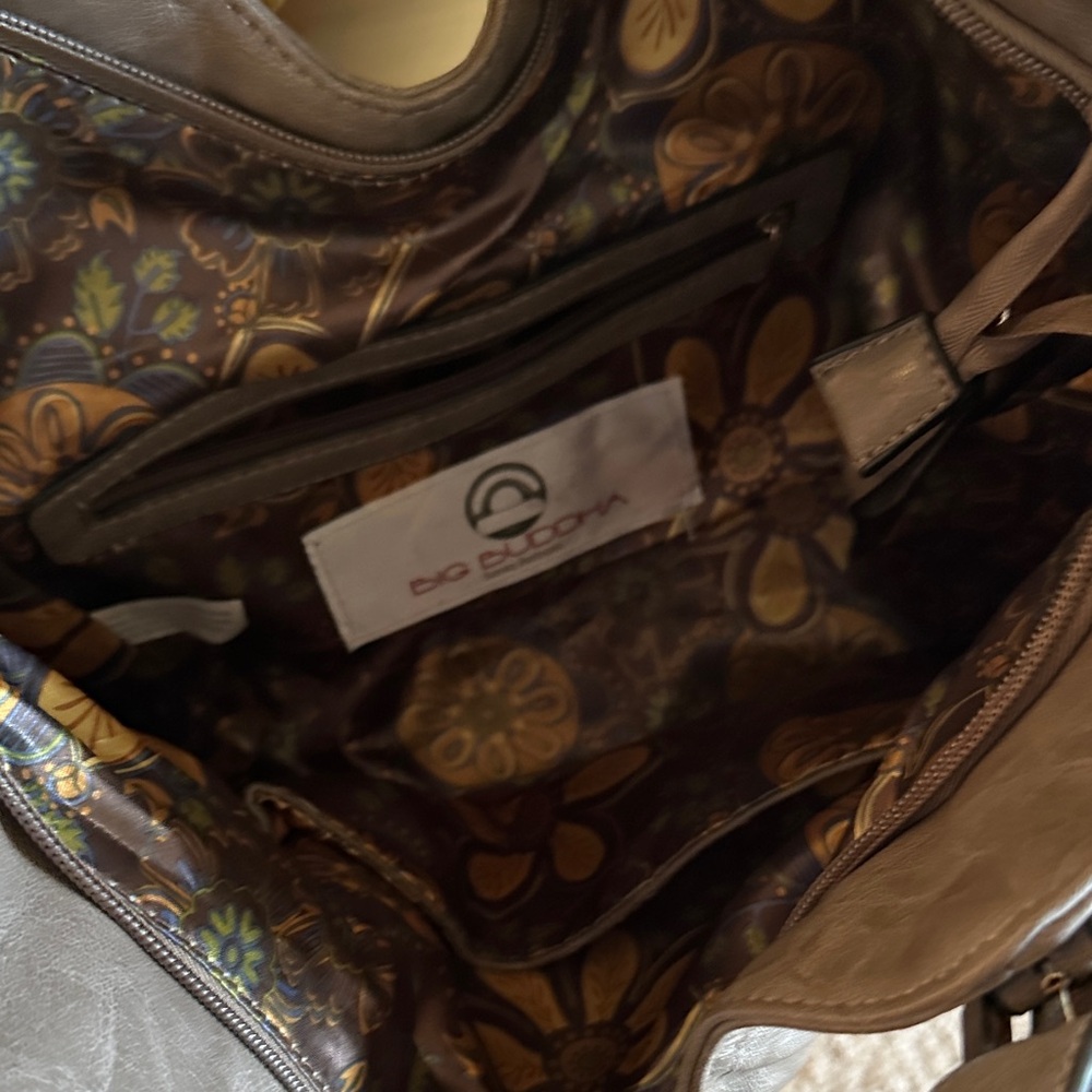 Big Buddha Multicolor Patterned Interior Bag - image 4